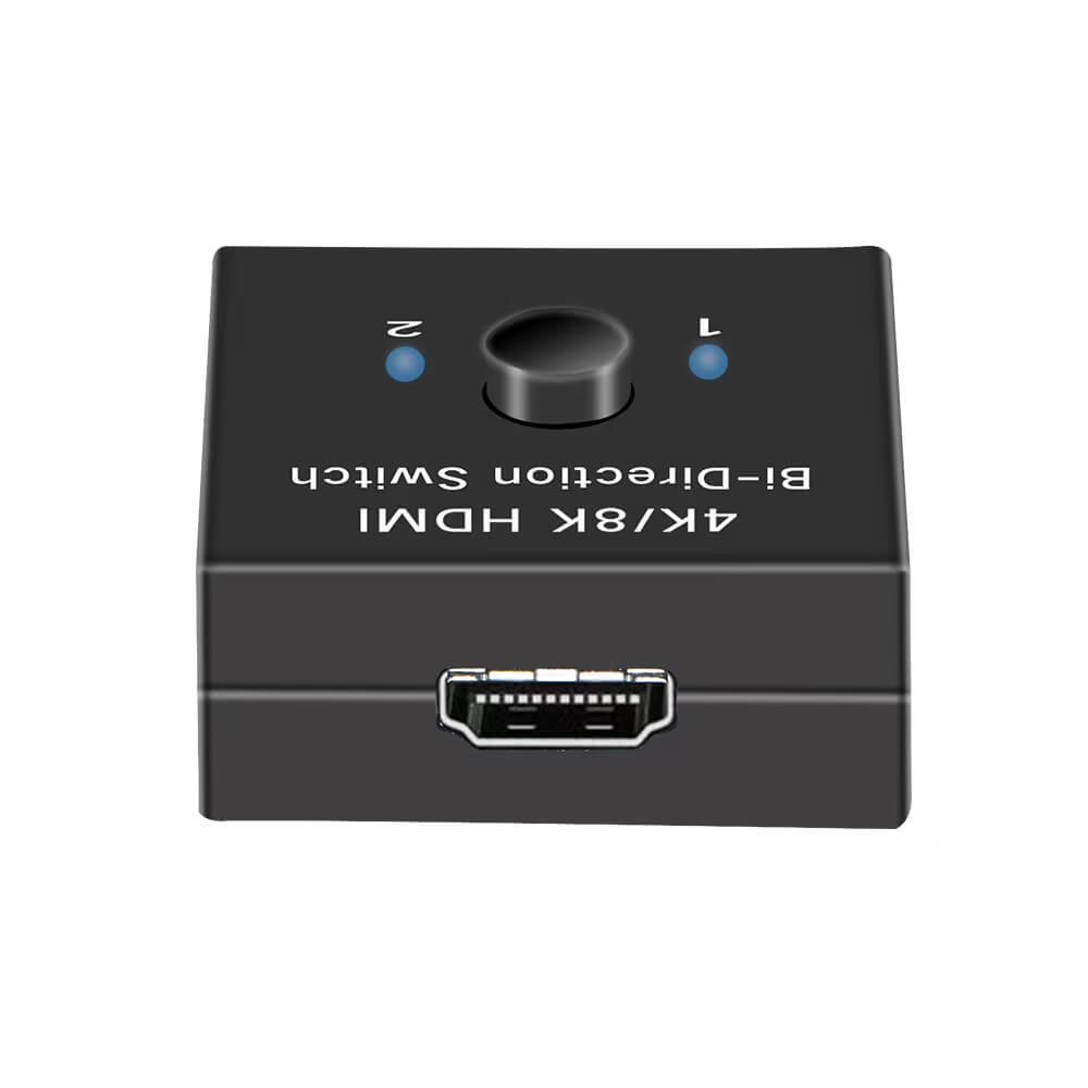 8k4k bidirection hdmi switch splitter 2 input 1 output or 1 in 2 out