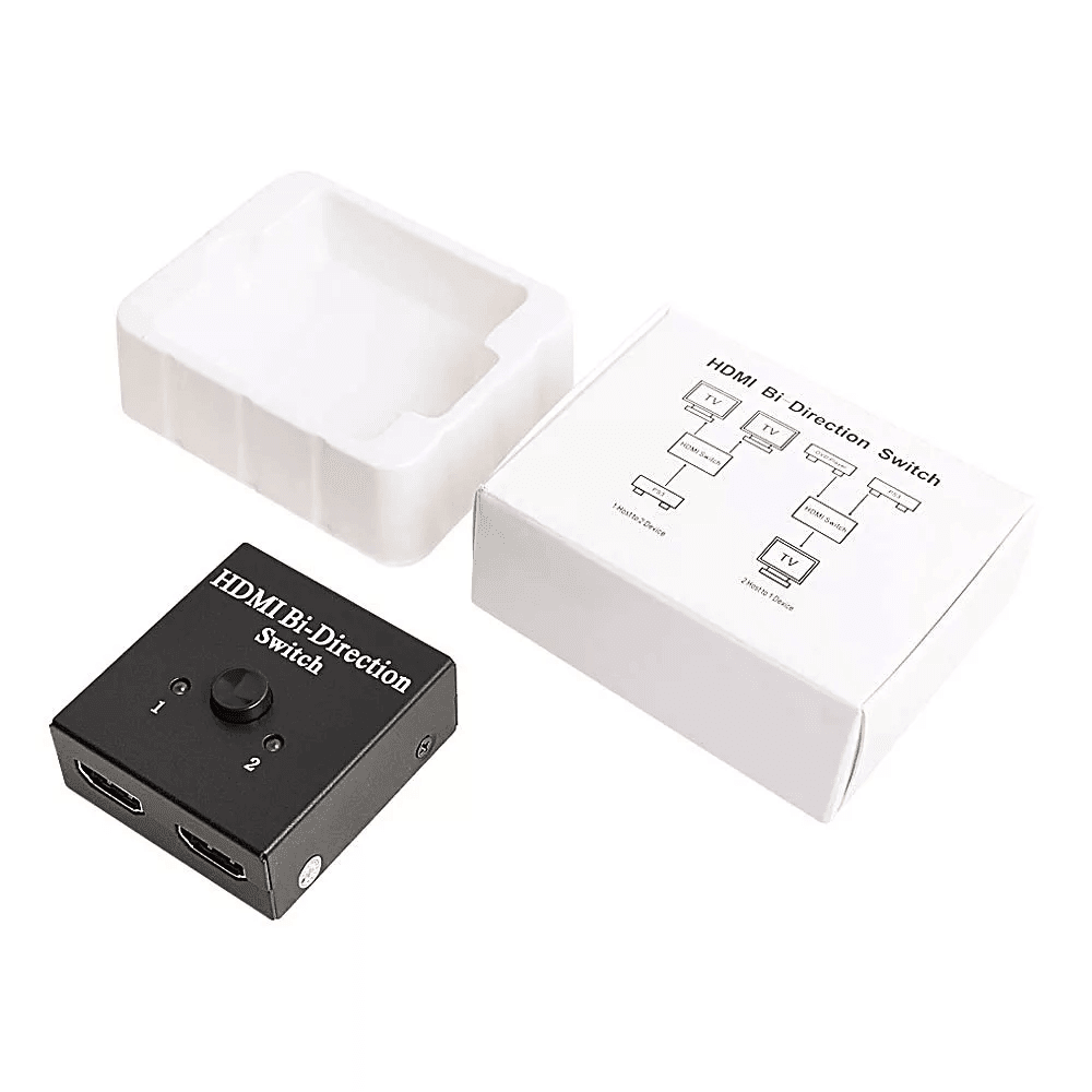8k4k bidirection hdmi switch splitter 2 input 1 output or 1 in 2 out
