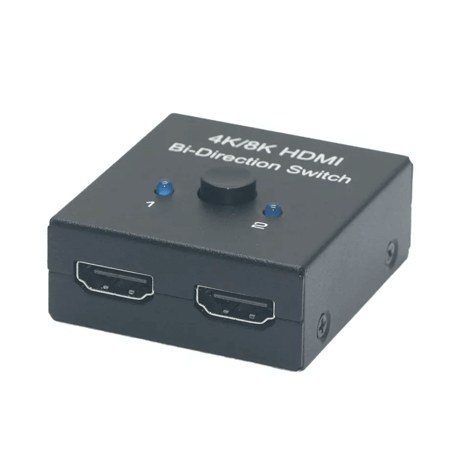 8k4k bidirection hdmi switch splitter 2 input 1 output or 1 in 2 out