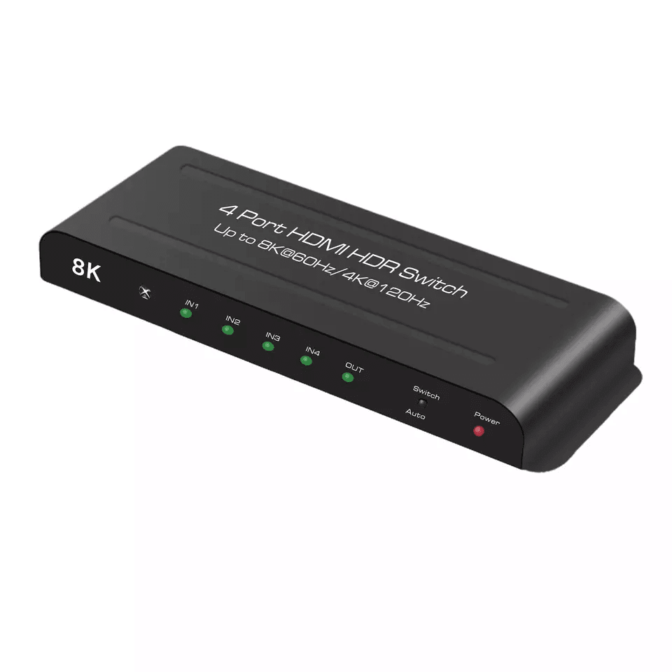 hdmi 2.1 8k60hz hdr hdmi switch 3 ways input 1 output with remote (复制)
