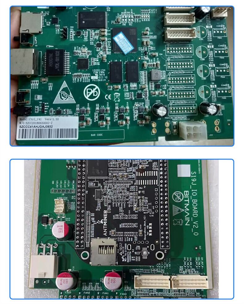 bitmain antminer s9/s9j/s9i control board replacement