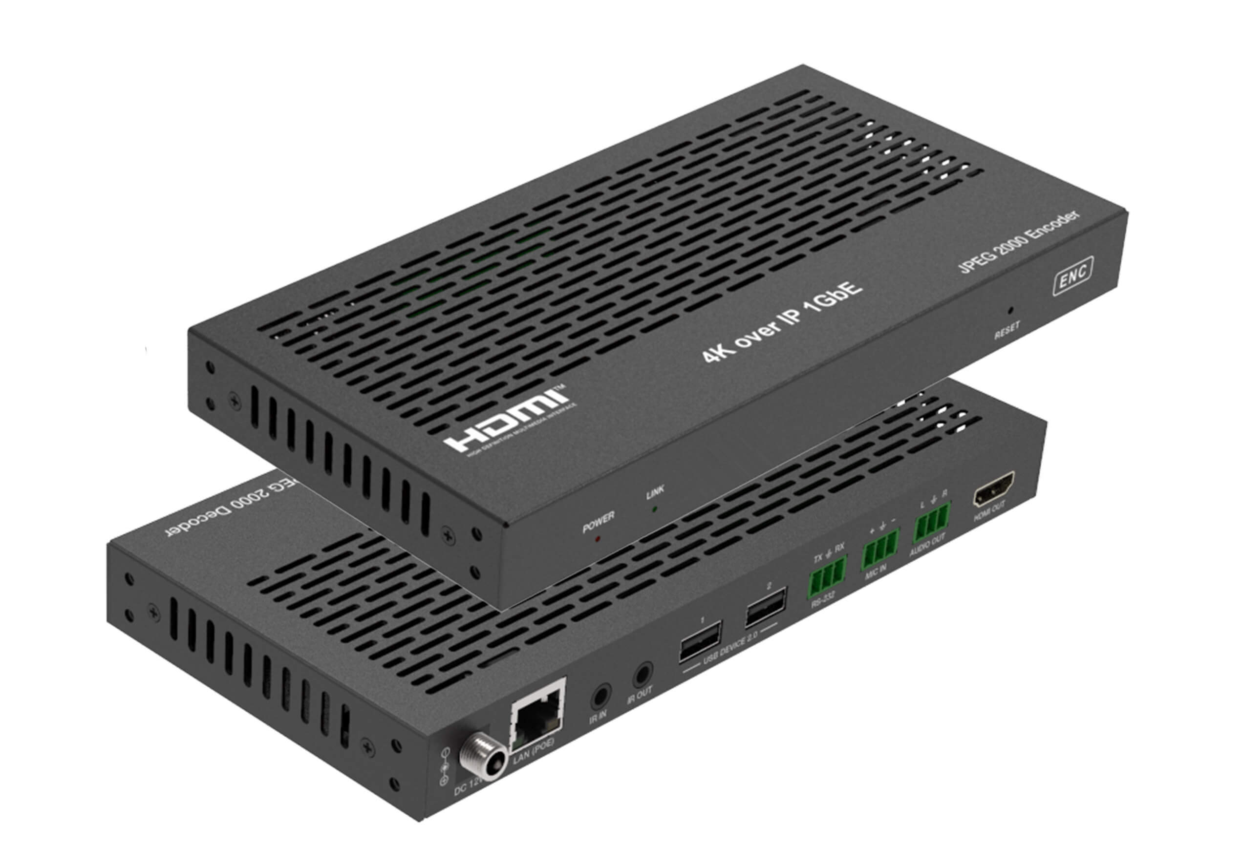 hdmi 4k jpeg2000 av over ip by one cat6 100m kvm control