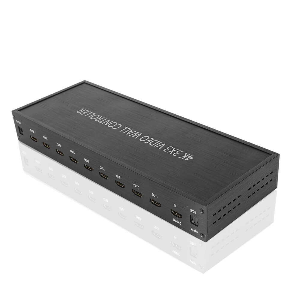 4k 3x3 hdmi video wall controller big screen display