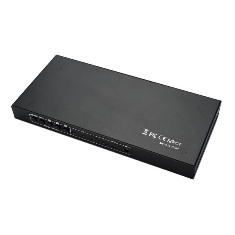 1080p 4x1 quad/pip/pop multiviewer seamless video switcher