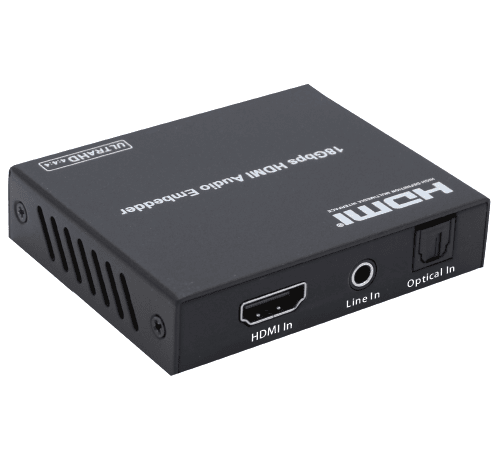 18gbps hdmi digital/analog audio embedder 4k@60hz 4:4:4