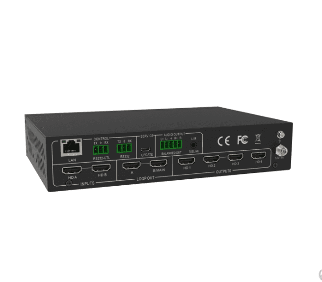 4k60hz hdmi 2.0 2 x 4 hdmi ultra hd video wall processor