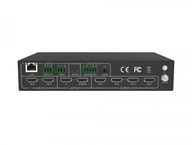 4k60hz hdmi 2.0 2 x 4 hdmi ultra hd video wall processor