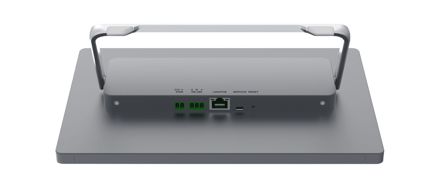 touch control panel for centrol room control system