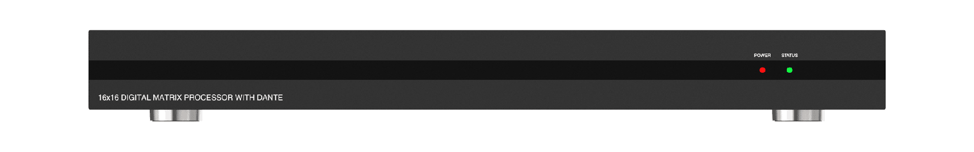16x16 audio processor (dante 4x4)