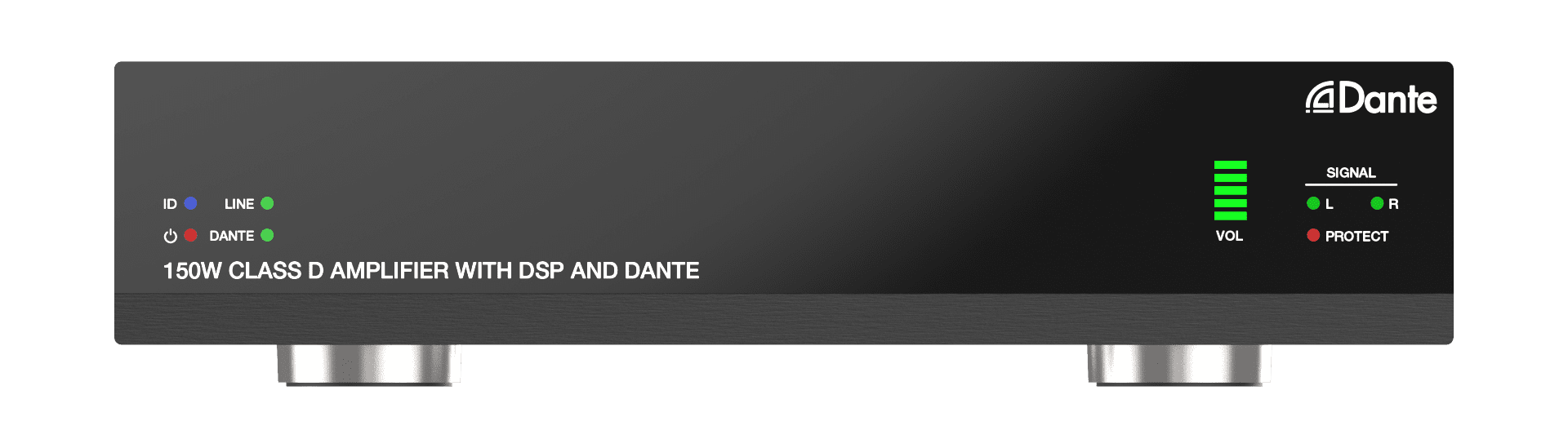 dante 2ch 150w class d amplifier