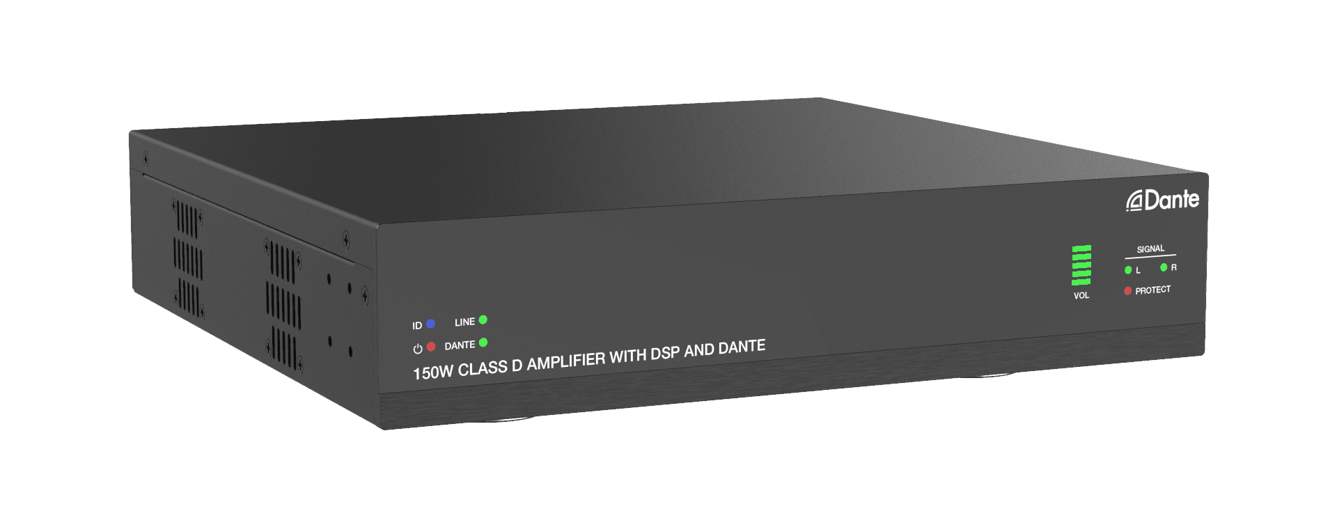 dante 2ch 150w class d amplifier