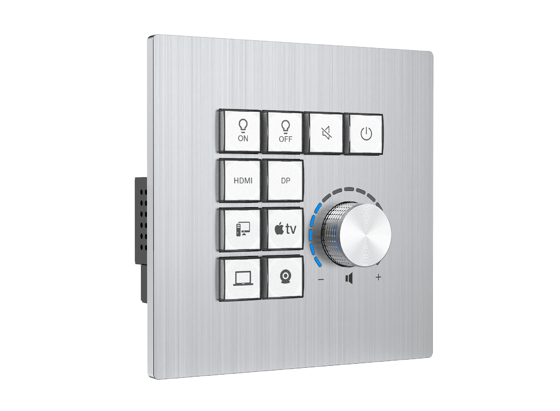 touch control panel for centrol room control system