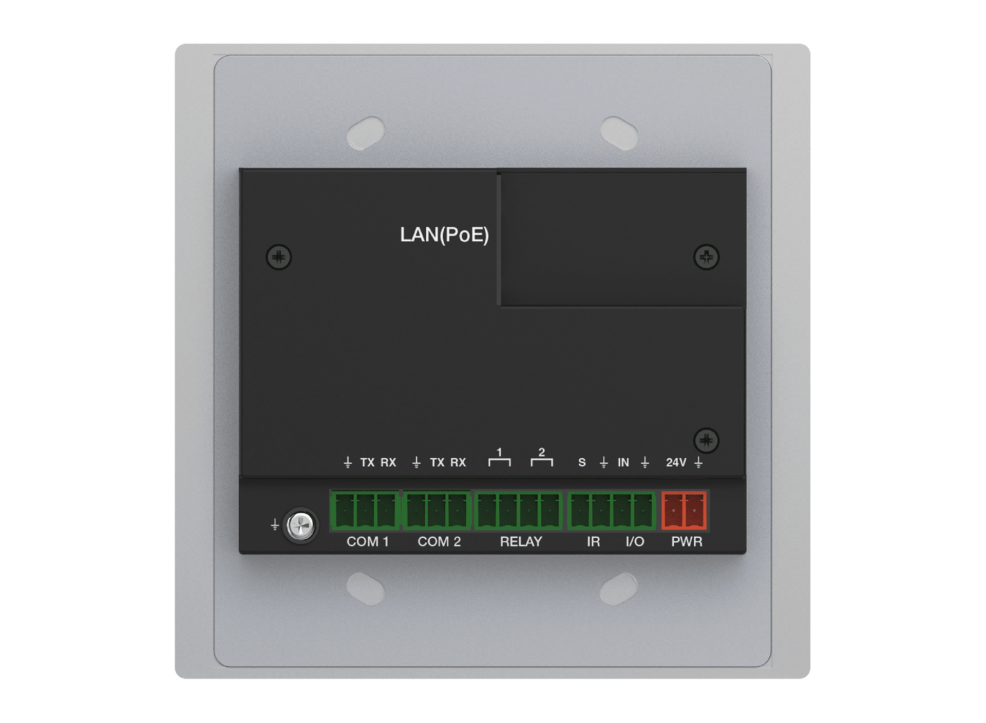 touch control panel for centrol room control system