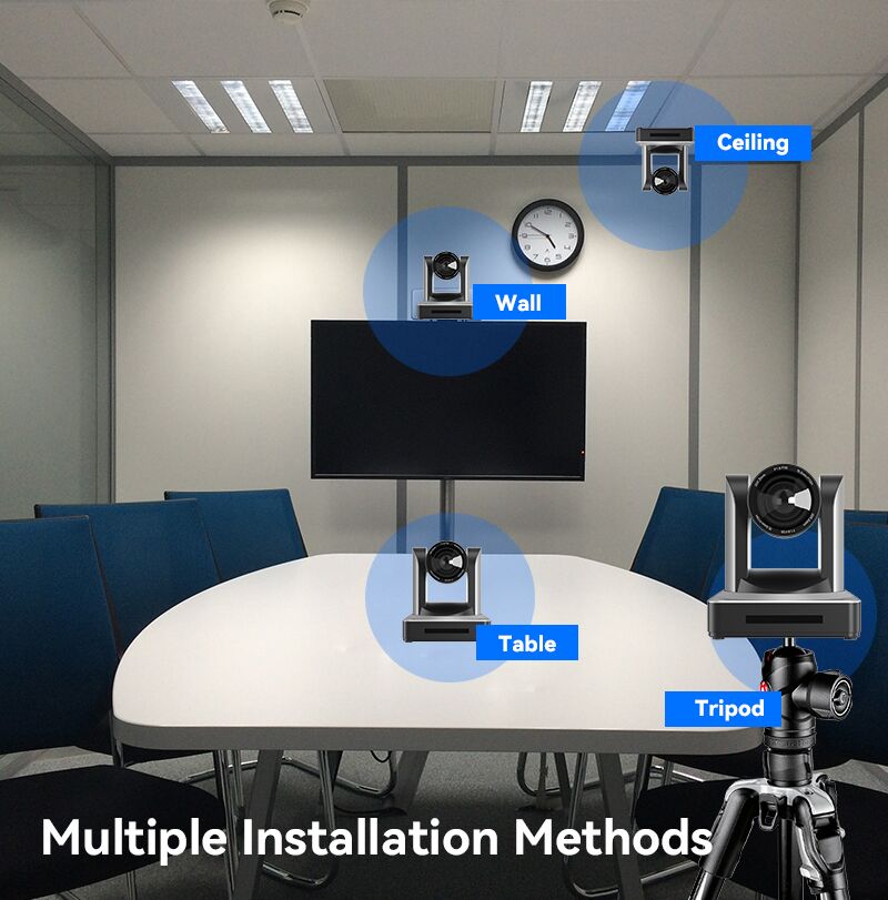 hd conference camera/ptz camera with usb 3.0 auto framing & presenter tracking