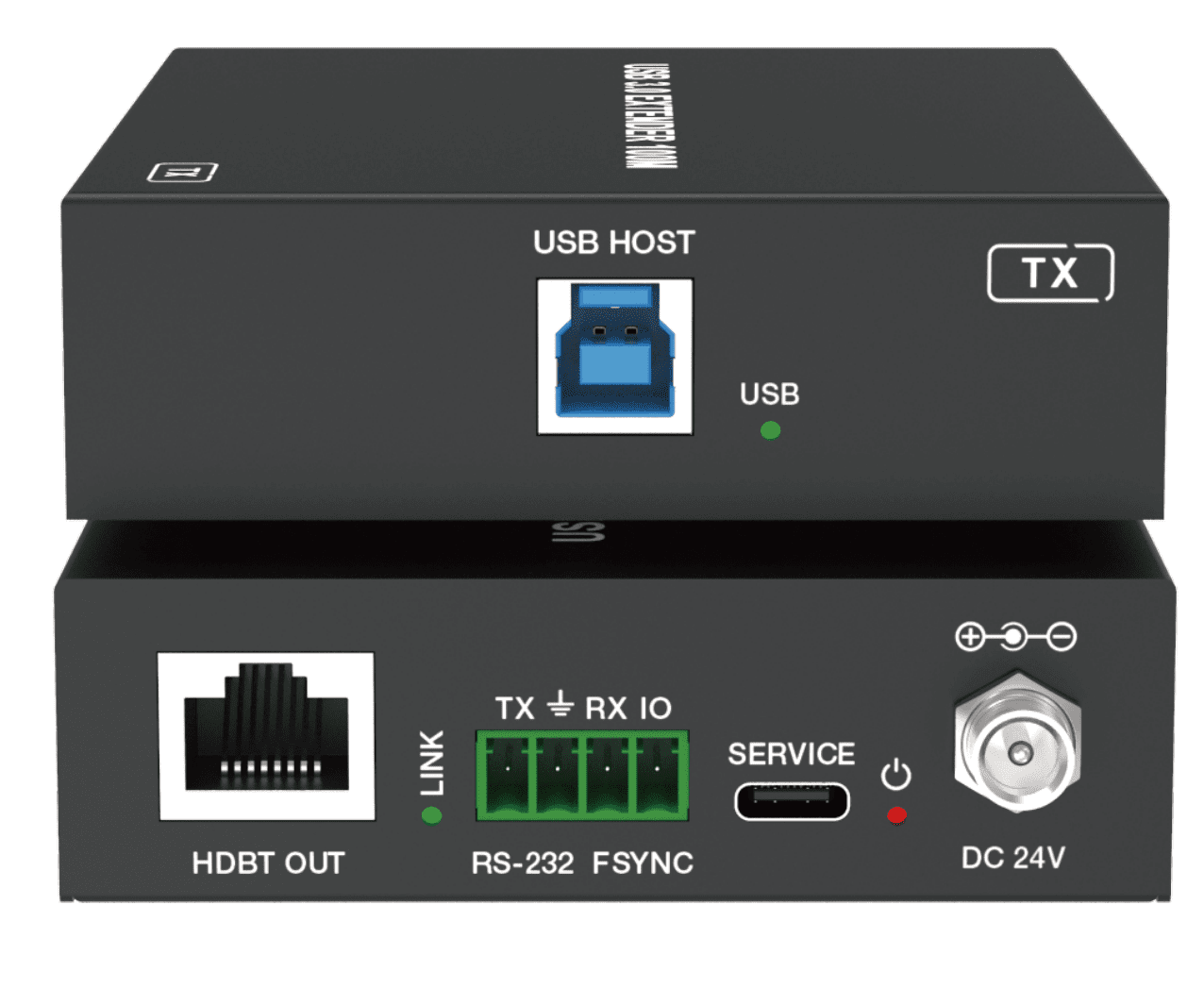 2024 usb3.0 extender up to 100m over cat6a cable