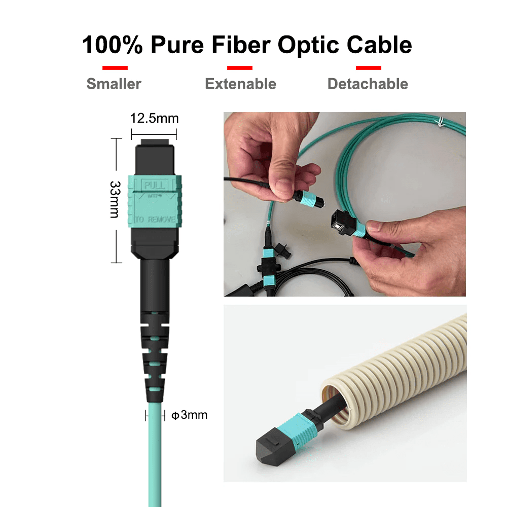 pure fiber ultra high speed 48gbps 8k60 hdmi 2.1 active optical cable up to 300m/1000ft