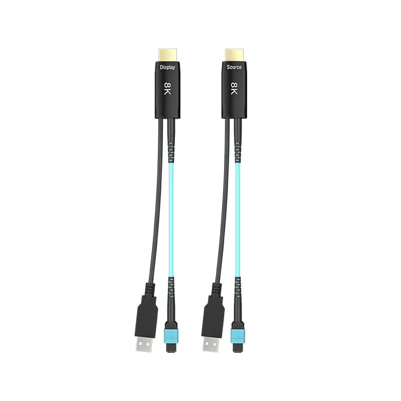 pure fiber ultra high speed 48gbps 8k60 hdmi 2.1 active optical cable up to 300m/1000ft