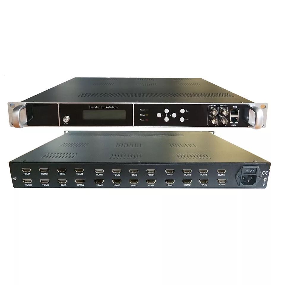 catv multi channel encoder hdmi asi a ip dvbt h.264 hd encoder modulator