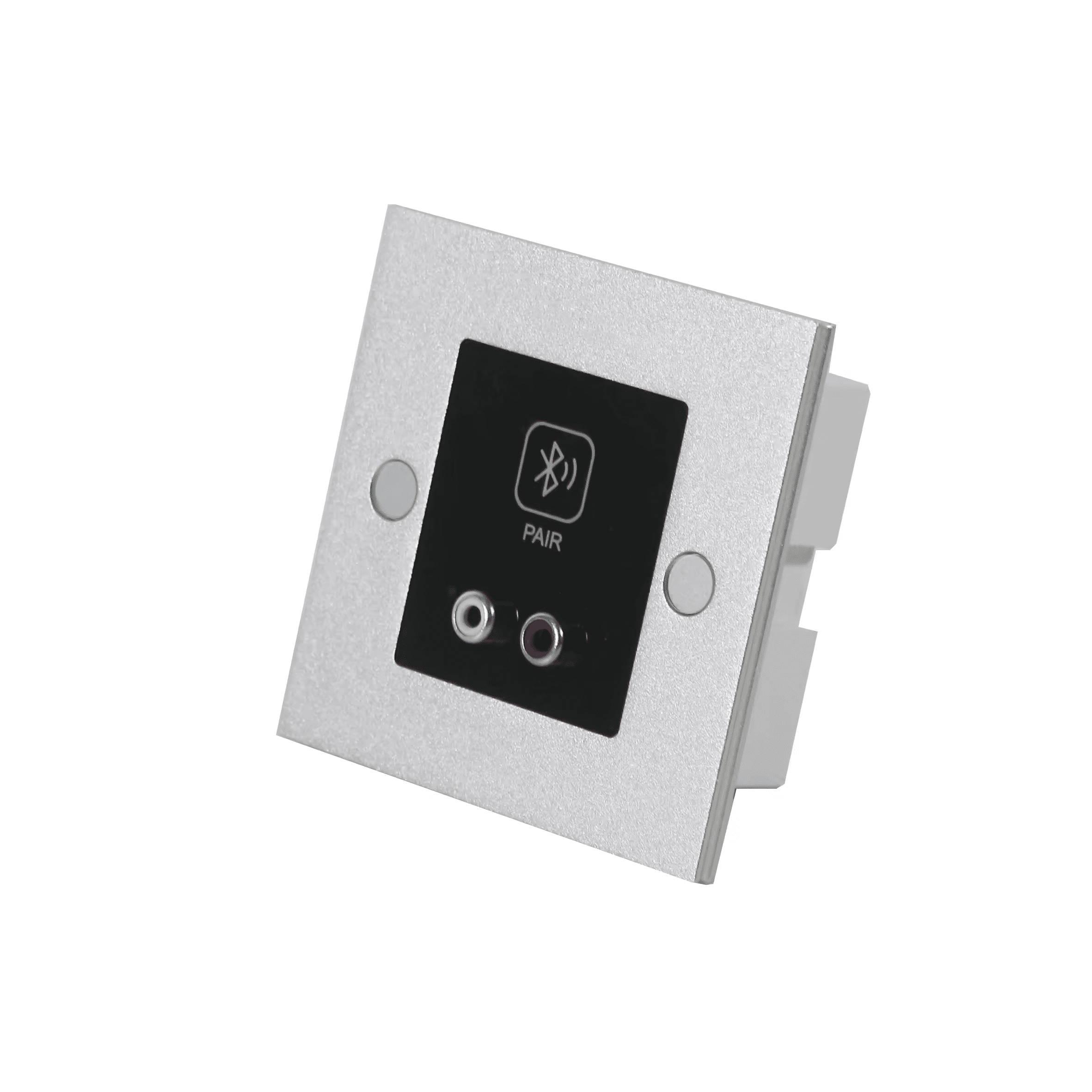 standard 86 type dante audio system bluetooth wallpanel with touch button and poe