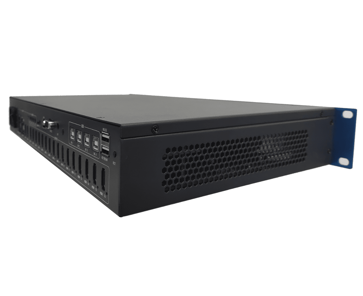 4k60 kvm video wall controller 4x16 multiviewer rotation 4k lcd led video wall fpga chip