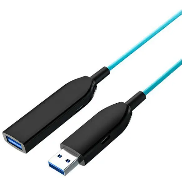 usb 3.1 female male 100% pure fiber optic cable with detachable mpo connectors