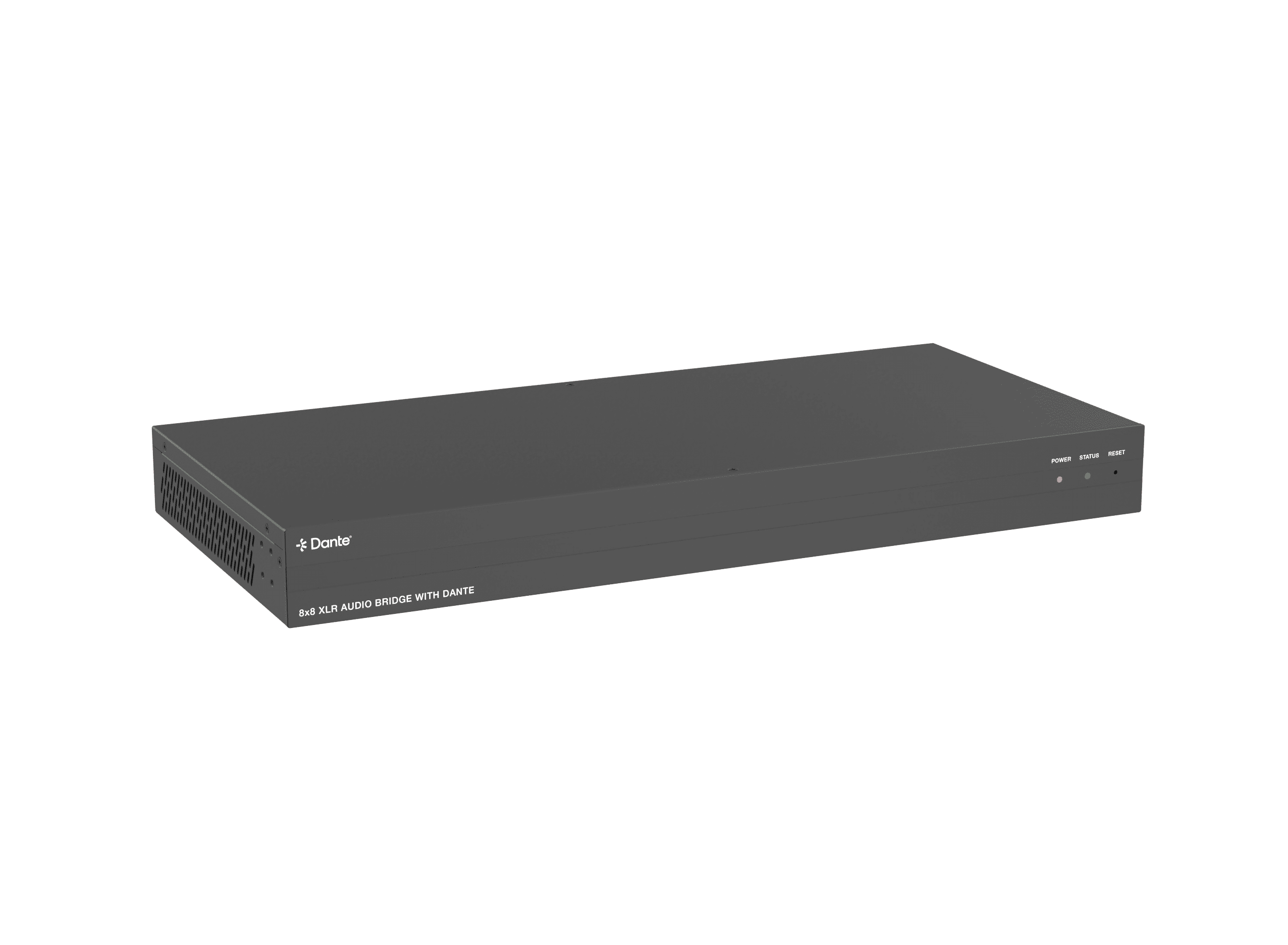 dante audio bridge 2x2 4x4 8x8 16x16 with poe