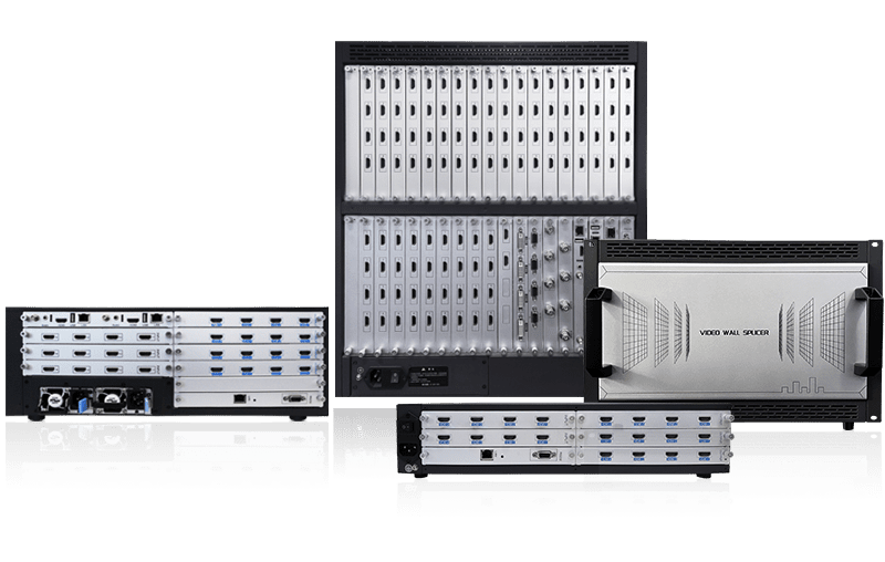 4k 8k led video wall splicing processor seamless switching 8 layers 3u 24u