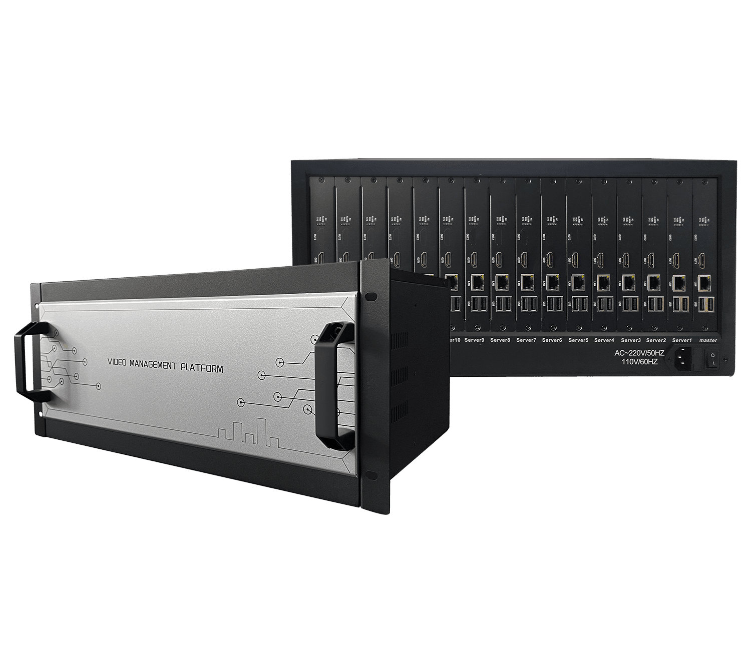 digital decoding server network video management platform for massive ipc decoding on wall