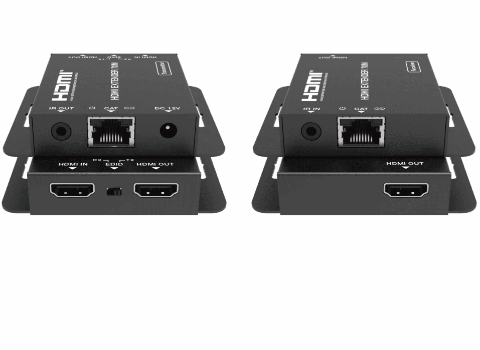 4k30 hdmi®extender over cat5e/6/6a with ir,poc ‑ 70m/230ft range