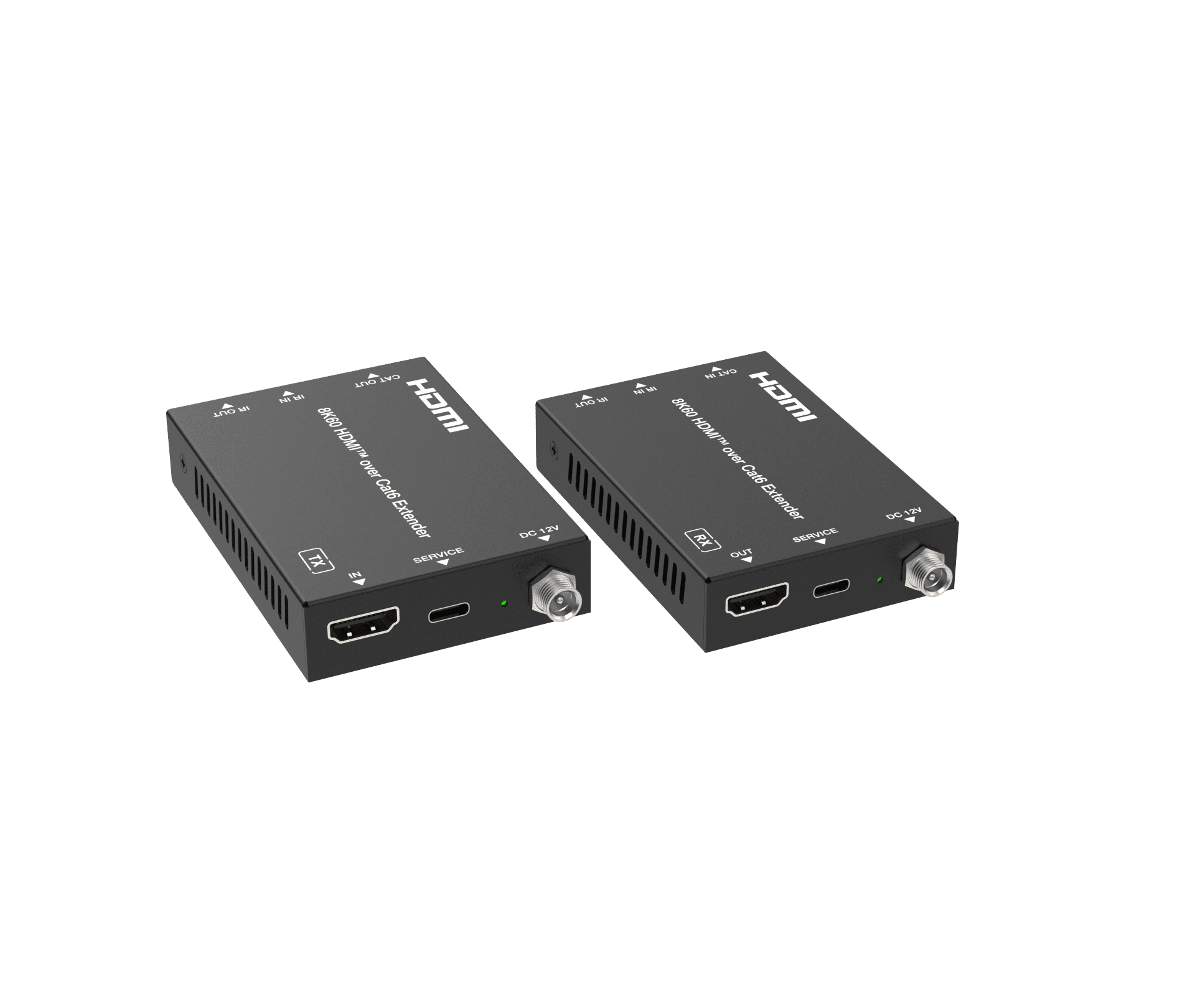 2026 new 8k60 hdmi 2.1 extender over one cat5e/6 up to 50meter,bi directional ir, poc