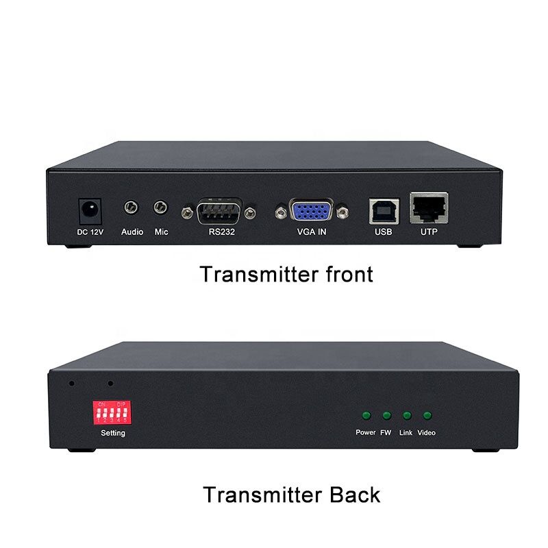 professional 1080p vga kvm extender usb 2.0 over cat6 up to 150meter,with audio, rs232