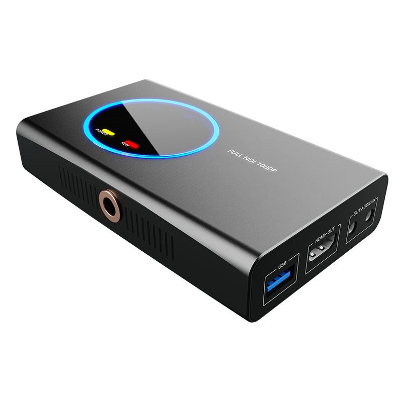 4k 1080p full hd hdmi to ndi encoder, ndi to hdmi decoder support poe tally ptz control