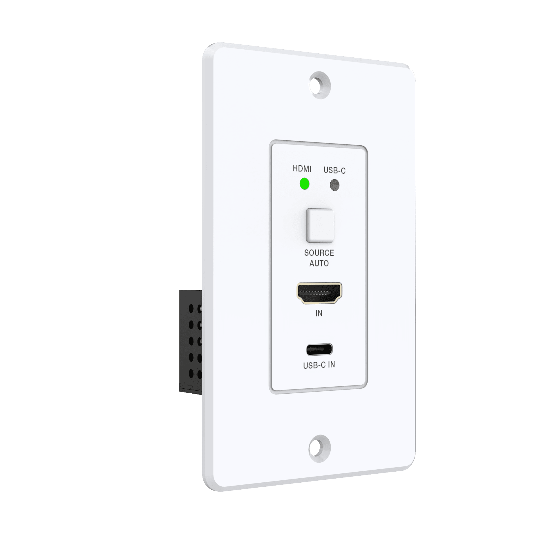 4k60hz 150m hdbaset wallplate extender 2x1 hdmi & usb c uhd 4k wall plate extender 18gbps ,ir,rs232