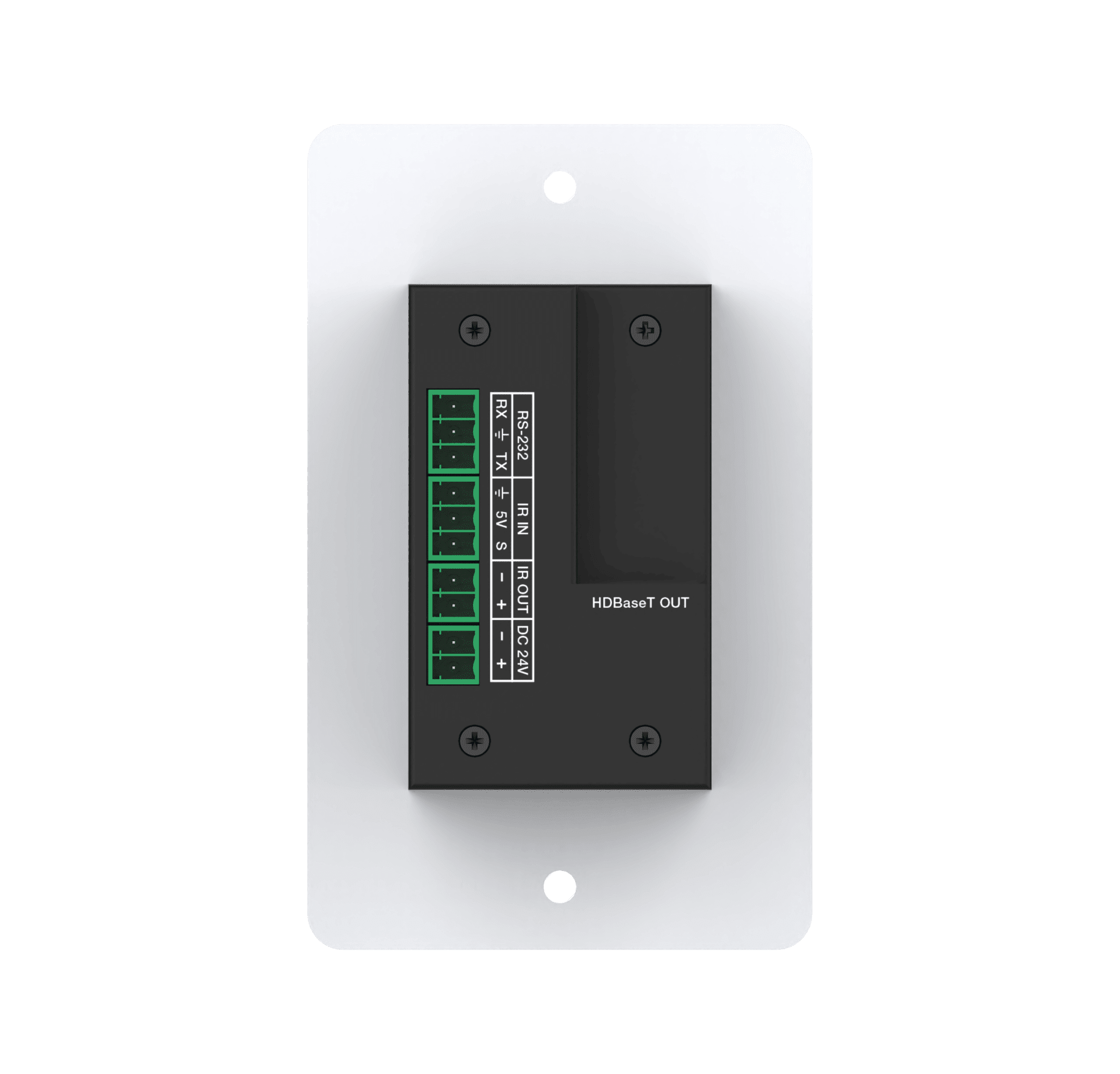 4k60hz 150m hdbaset wallplate extender 2x1 hdmi & usb c uhd 4k wall plate extender 18gbps ,ir,rs232